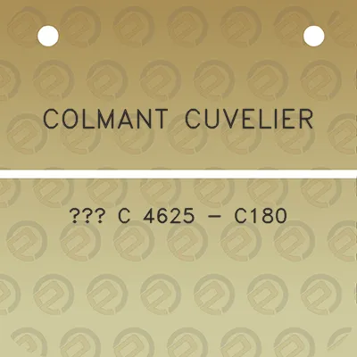 colmant-cuvelier-c-4625-c180