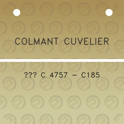 colmant-cuvelier-c-4757-c185