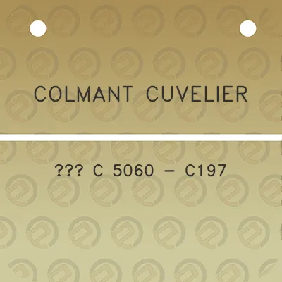 colmant-cuvelier-c-5060-c197