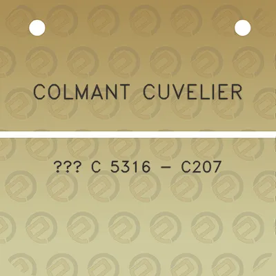 colmant-cuvelier-c-5316-c207