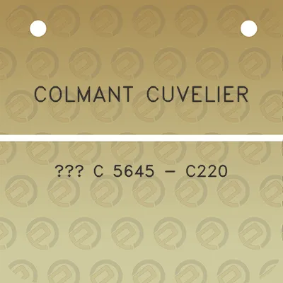 colmant-cuvelier-c-5645-c220