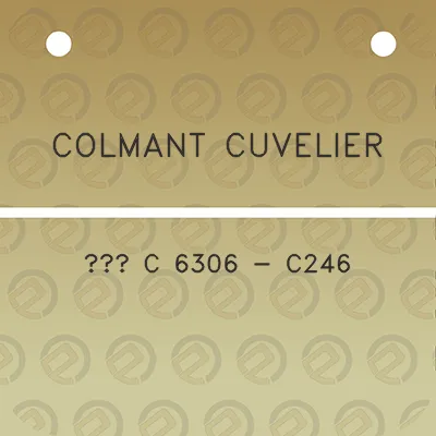 colmant-cuvelier-c-6306-c246