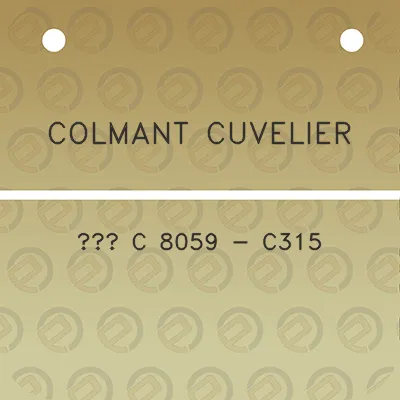 colmant-cuvelier-c-8059-c315