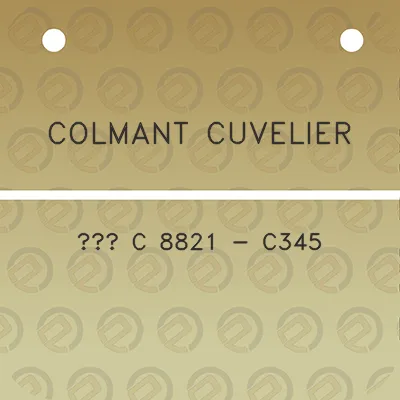 colmant-cuvelier-c-8821-c345