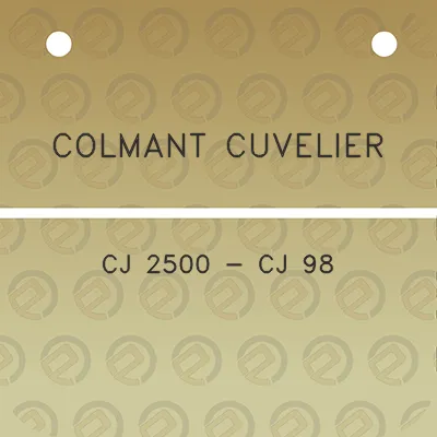 colmant-cuvelier-cj-2500-cj-98