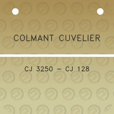 colmant-cuvelier-cj-3250-cj-128