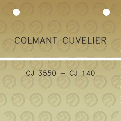 colmant-cuvelier-cj-3550-cj-140