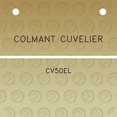 colmant-cuvelier-cv50el