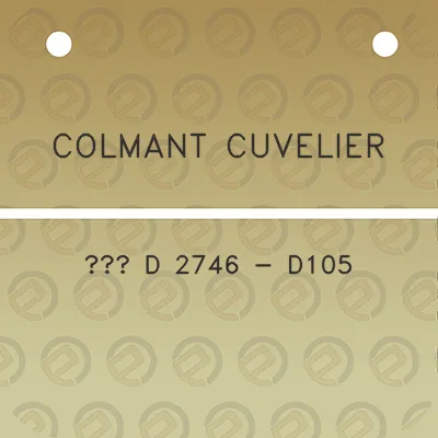 colmant-cuvelier-d-2746-d105