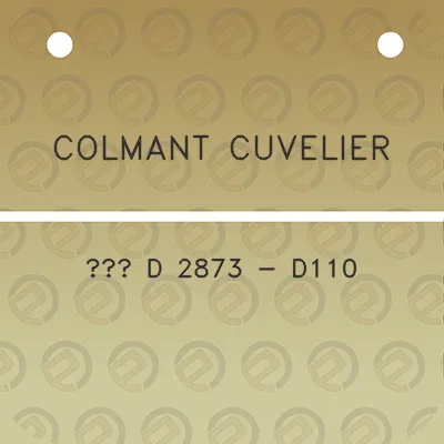 colmant-cuvelier-d-2873-d110