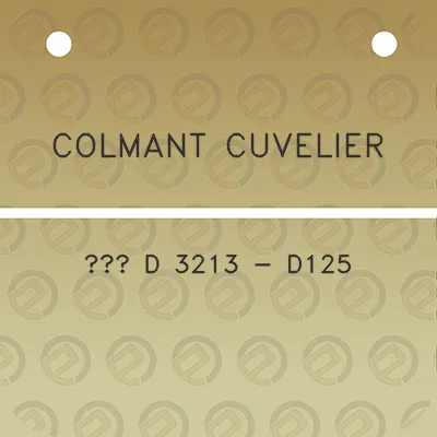 colmant-cuvelier-d-3213-d125