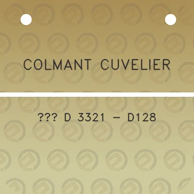 colmant-cuvelier-d-3321-d128