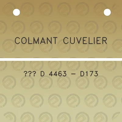 colmant-cuvelier-d-4463-d173