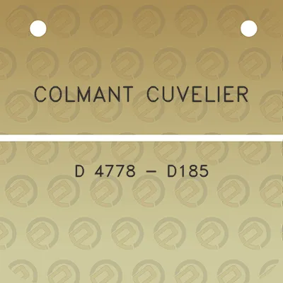 colmant-cuvelier-d-4778-d185