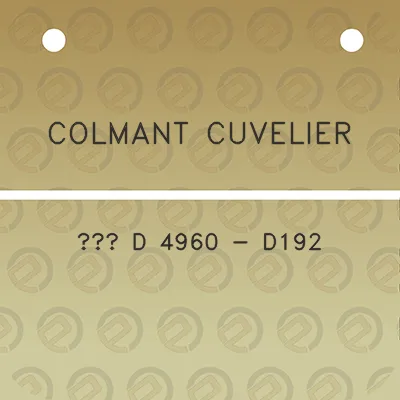 colmant-cuvelier-d-4960-d192