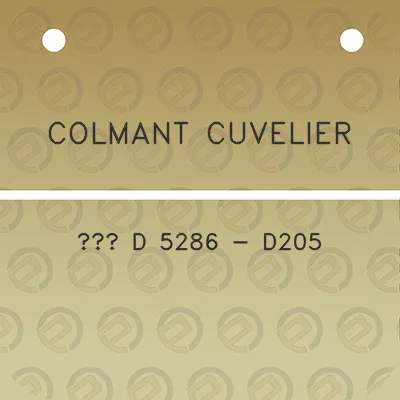 colmant-cuvelier-d-5286-d205