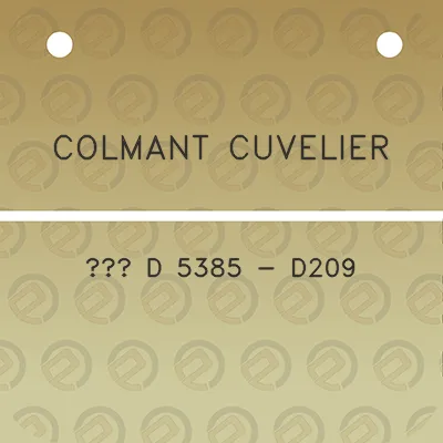 colmant-cuvelier-d-5385-d209