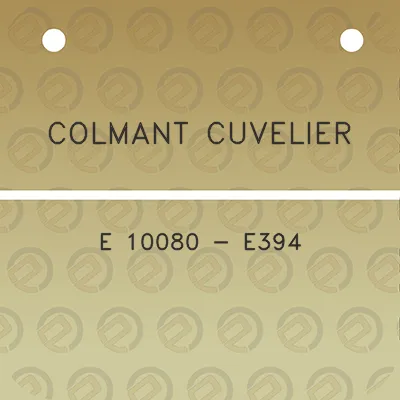 colmant-cuvelier-e-10080-e394