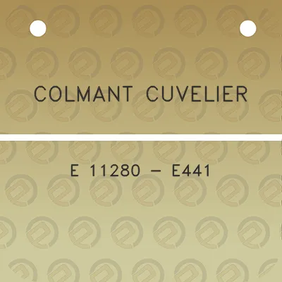 colmant-cuvelier-e-11280-e441