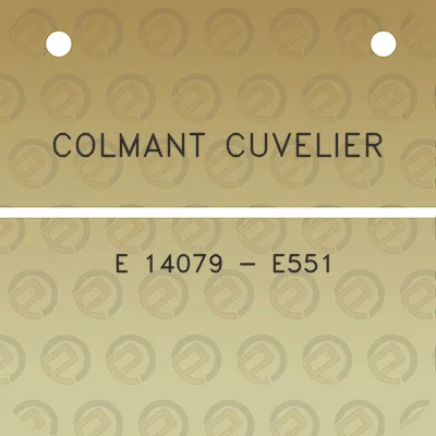 colmant-cuvelier-e-14079-e551