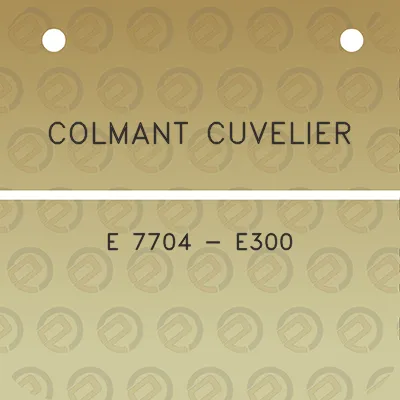 colmant-cuvelier-e-7704-e300