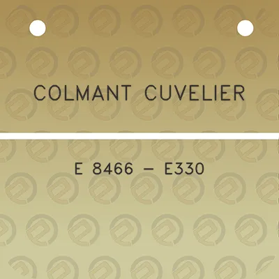 colmant-cuvelier-e-8466-e330