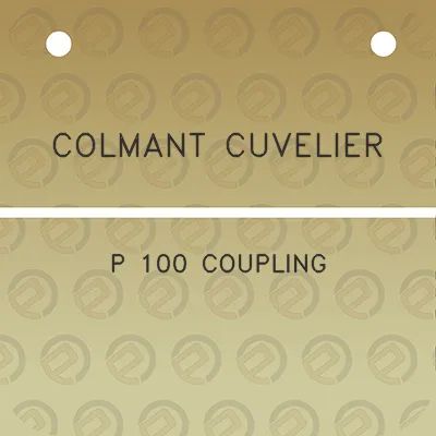 colmant-cuvelier-p-100-coupling