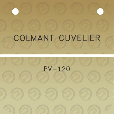 colmant-cuvelier-pv-120