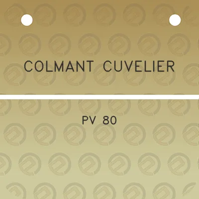 colmant-cuvelier-pv-80