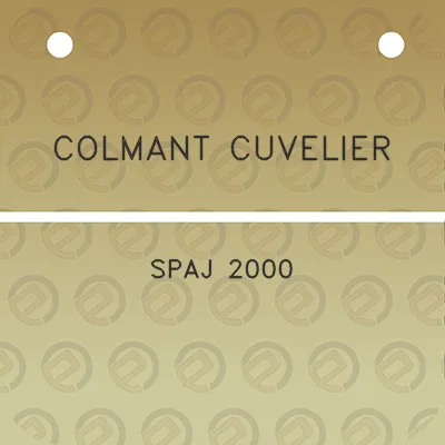 colmant-cuvelier-spaj-2000