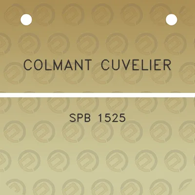 colmant-cuvelier-spb-1525