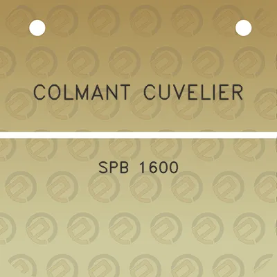 colmant-cuvelier-spb-1600