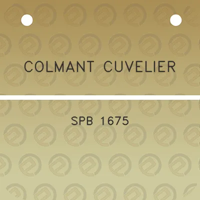 colmant-cuvelier-spb-1675