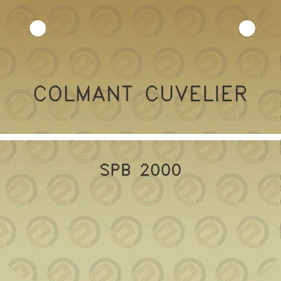 colmant-cuvelier-spb-2000