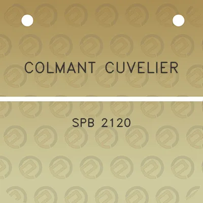 colmant-cuvelier-spb-2120