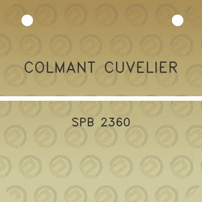 colmant-cuvelier-spb-2360