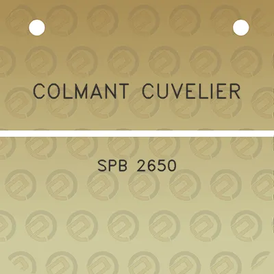 colmant-cuvelier-spb-2650