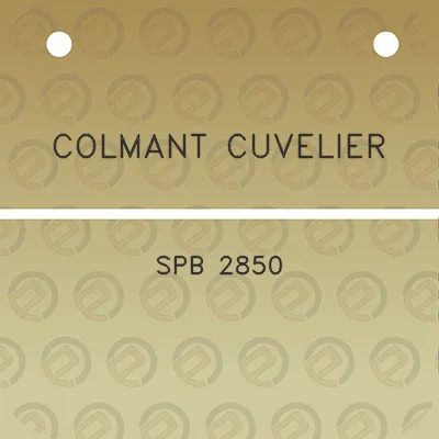 colmant-cuvelier-spb-2850