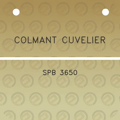 colmant-cuvelier-spb-3650