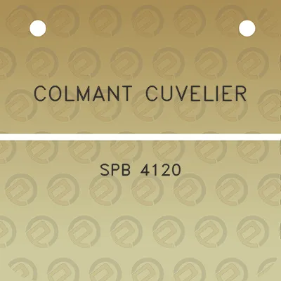 colmant-cuvelier-spb-4120