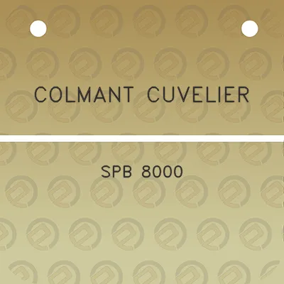 colmant-cuvelier-spb-8000