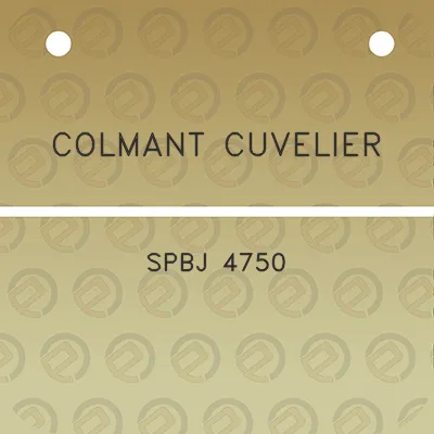 colmant-cuvelier-spbj-4750