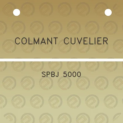 colmant-cuvelier-spbj-5000