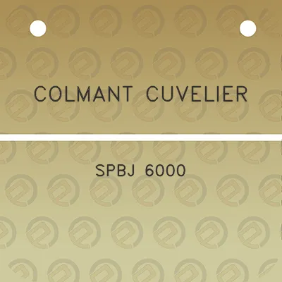 colmant-cuvelier-spbj-6000