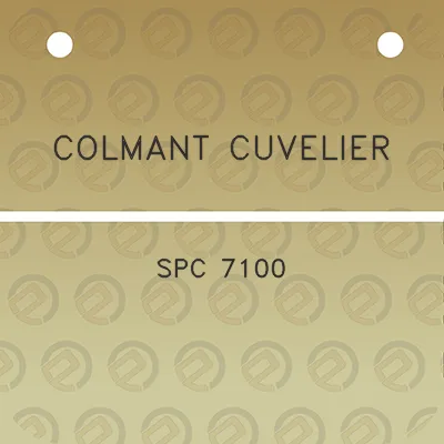 colmant-cuvelier-spc-7100