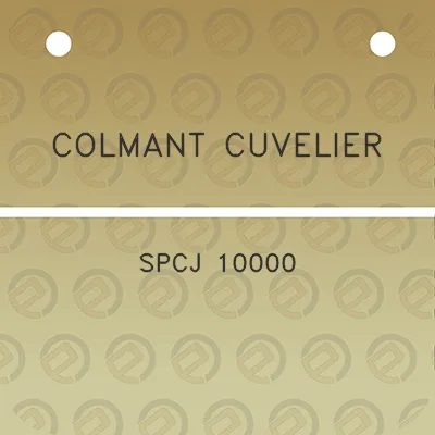 colmant-cuvelier-spcj-10000