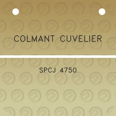 colmant-cuvelier-spcj-4750