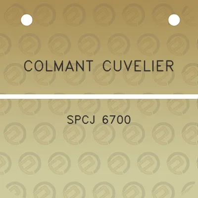 colmant-cuvelier-spcj-6700