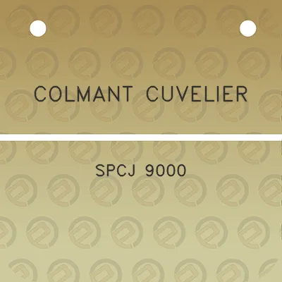 colmant-cuvelier-spcj-9000