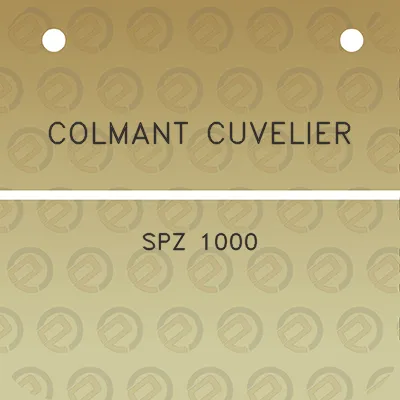 colmant-cuvelier-spz-1000